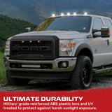 Ford 99-16 Super Duty 5-Pc Cab Roof Lights 2-Way Front & Rear Facing Ultra High-Power LED (ATTN: For Models That DID NOT Come With Factory Cab Lights) - Multiple Options