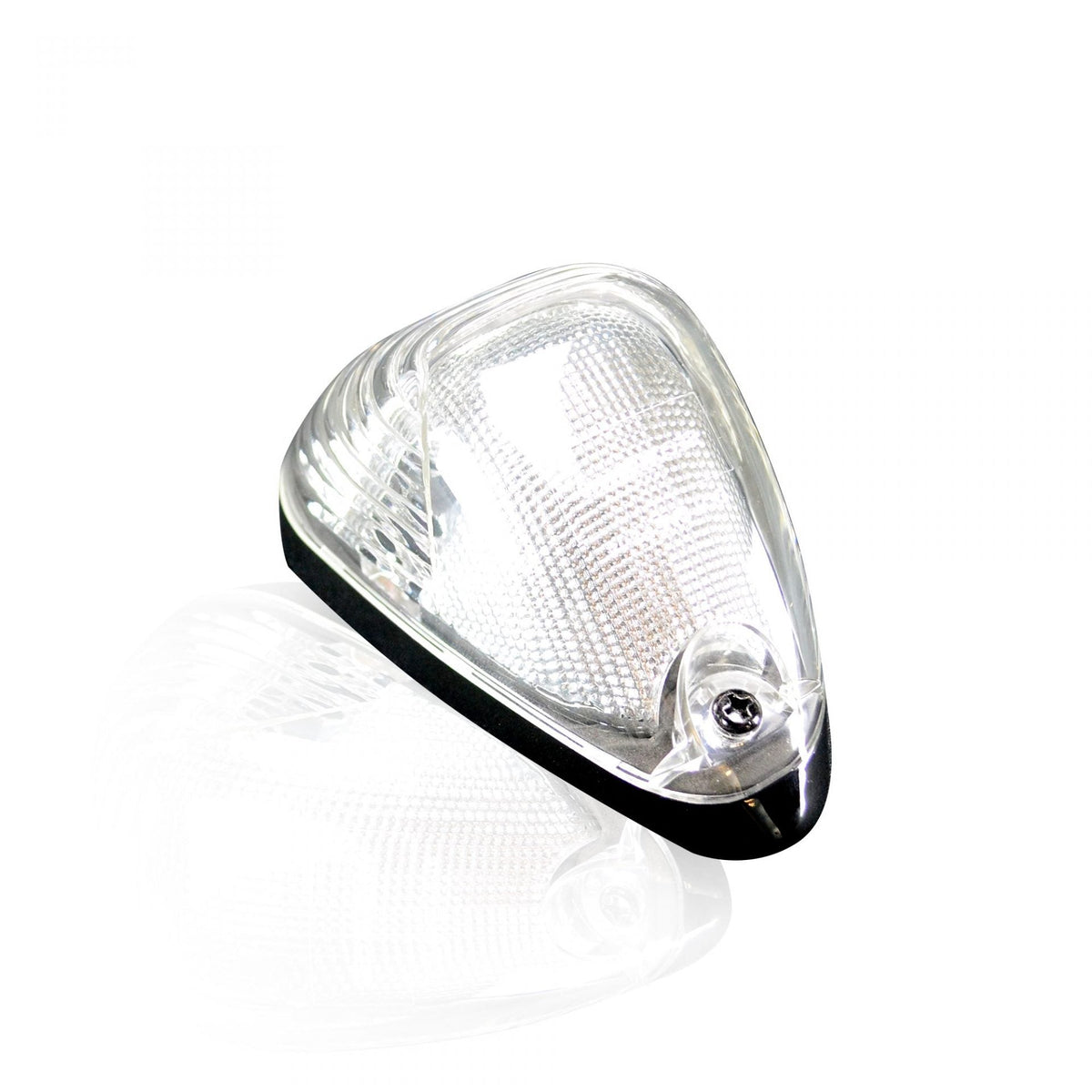 Ford 99-16 Superduty (5-Piece Set) Clear Cab Roof Light Lens with RGB (Multi-Colored) High-Power LED's - (Attn: This part is for trucks that DID NOT come with factory installed cab roof lights)