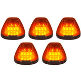 Ford 99-16 Super Duty 5-Pc Cab Roof Lights 2-Way Front & Rear Facing Ultra High-Power LED (ATTN: For Models That DID NOT Come With Factory Cab Lights) - Multiple Options