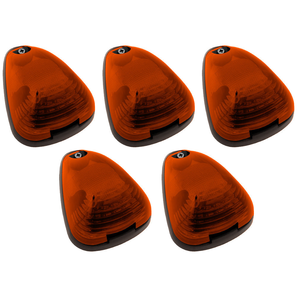 Ford 99-16 Super Duty 5-Pc Cab Roof Lights 2-Way Front & Rear Facing Ultra High-Power LED (ATTN: For Models That DID NOT Come With Factory Cab Lights) - Multiple Options