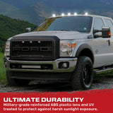 Ford 99-16 Super Duty 5-Pc Cab Roof Lights 2-Way Front & Rear Facing Ultra High-Power LED (ATTN: For Models That DID NOT Come With Factory Cab Lights) - Multiple Options