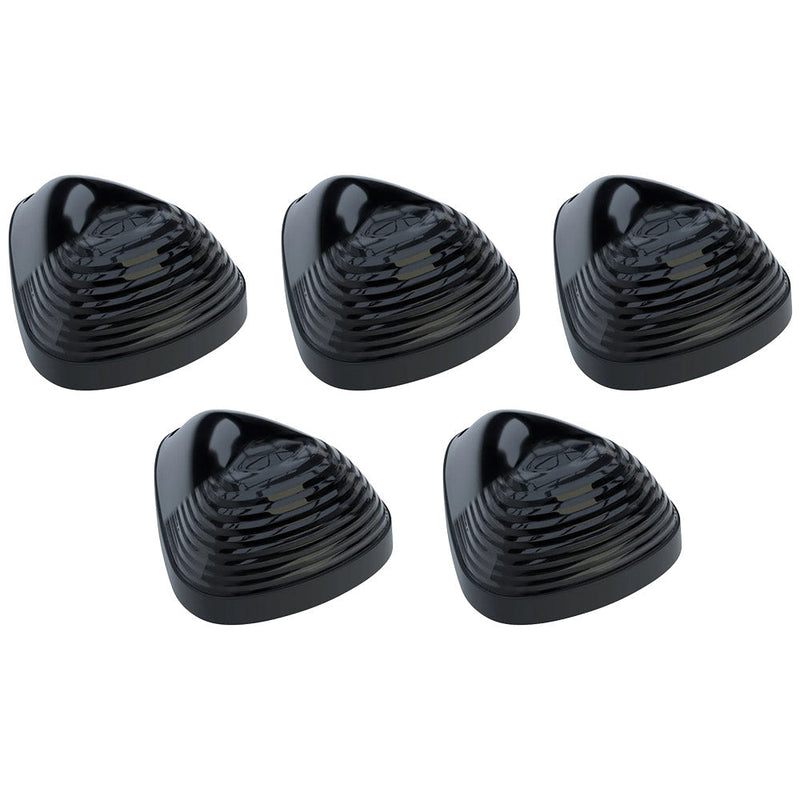 Ford Super Duty 99-16 5-Piece Cab Light Kit Strobe LED in White & Amber - Multiple Lens