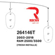 Template For Installing Dodge RAM 03-18 Cab Roof Lights Part # 264146 Series (Fresh Installs) RECON Template For Installing Dodge RAM 03-18 Cab Roof Lights Part # 264146 Series (Fresh Installs) Template For Installing Dodge RAM 03-18 Cab Roof Lights Part # 264146 Series (Fresh Installs) Template For Installing Dodge RAM 03-18 Cab Roof Lights Part # 264146 Series (Fresh Installs) Template For Installing Dodge RAM 03-18 Cab Roof Lights Part # 264146 Series (Fresh Installs)