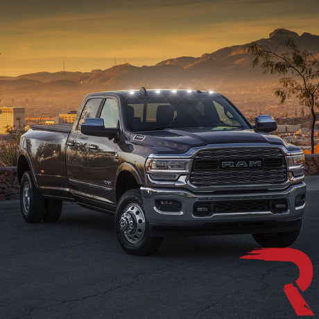 Dodge RAM Heavy-Duty 2500/3500 03-18 5 Piece Cab Roof Light Set 2-Way Front & Rear Facing Ultra High-Power LEDs Multiple Lens & Colors