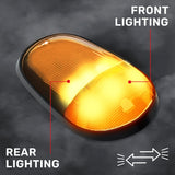 Dodge RAM Heavy-Duty 2500/3500 03-18 Single 1-Piece Cab Roof Light 2-Way Front & Rear Facing Ultra High-Power LEDs Multiple Lens & Colors