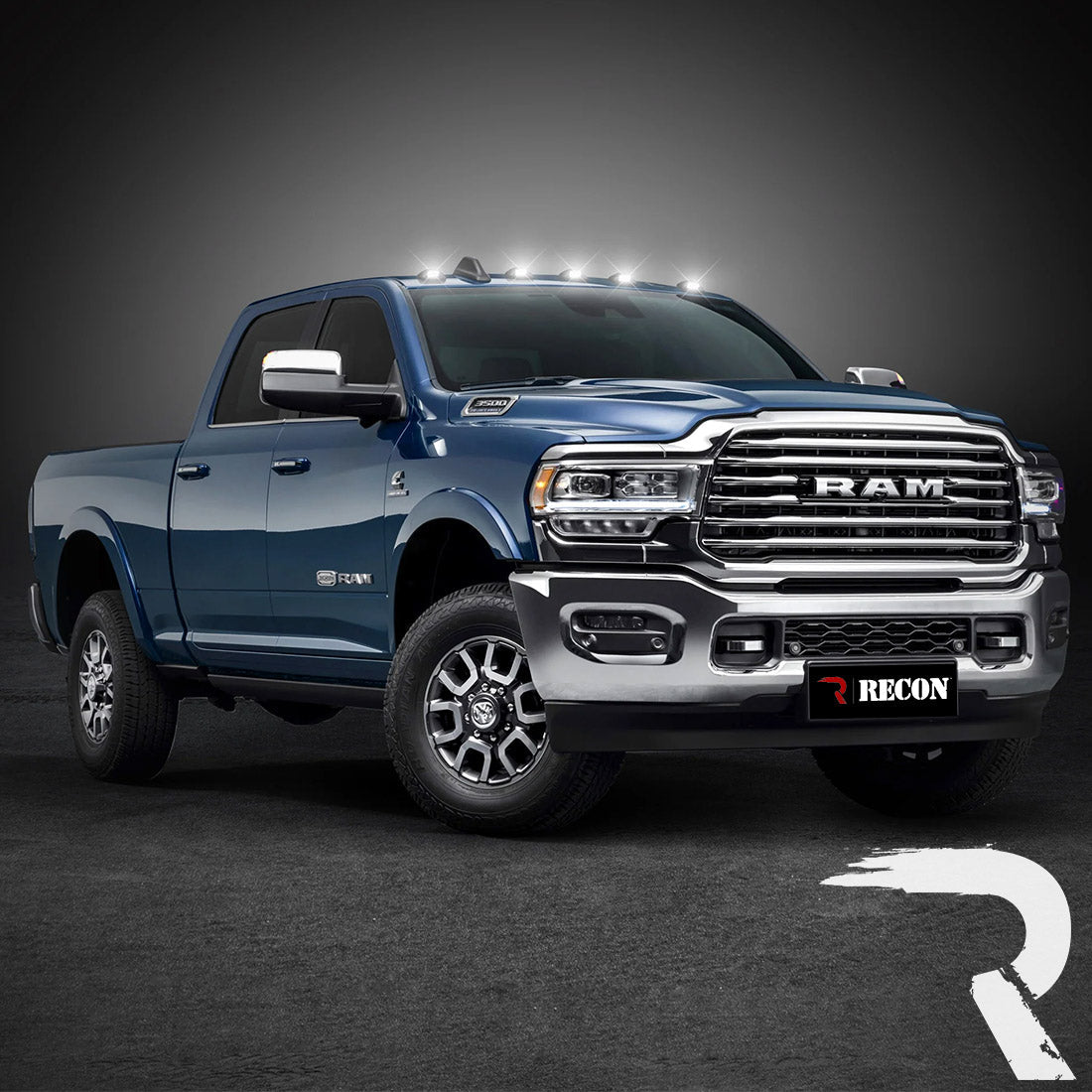 Dodge RAM Heavy-Duty 2500/3500 03-18 5 Piece Cab Roof Light Set 2-Way Front & Rear Facing Ultra High-Power LEDs Multiple Lens & Colors
