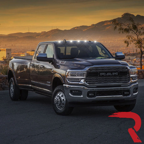 Dodge RAM Heavy-Duty 2500/3500 03-18 5 Piece Cab Roof Light Set 2-Way Front & Rear Facing Ultra High-Power LEDs Multiple Lens & Colors