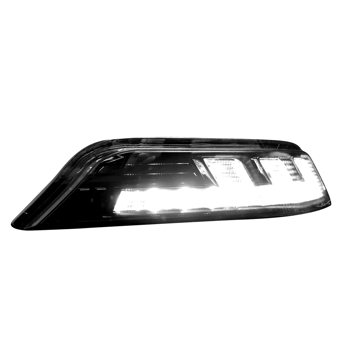 Ford Mustang 15-17 Front Bumper Corner Fender Light Kit LED Smoked