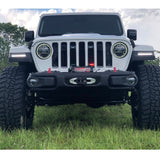 Jeep Wrangler JL 18-26 Ultra Bright White DRL OLED Amber Scanning Switchback Turn Signals Fender Lights (Replaces OEM LED) - Multiple Lens