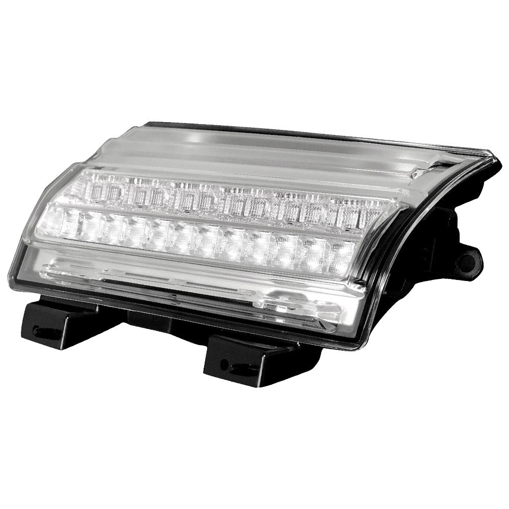Jeep Wrangler JL 18-26 Ultra Bright White DRL OLED Amber Scanning Switchback Turn Signals Fender Lights (Replaces OEM LED) - Multiple Lens
