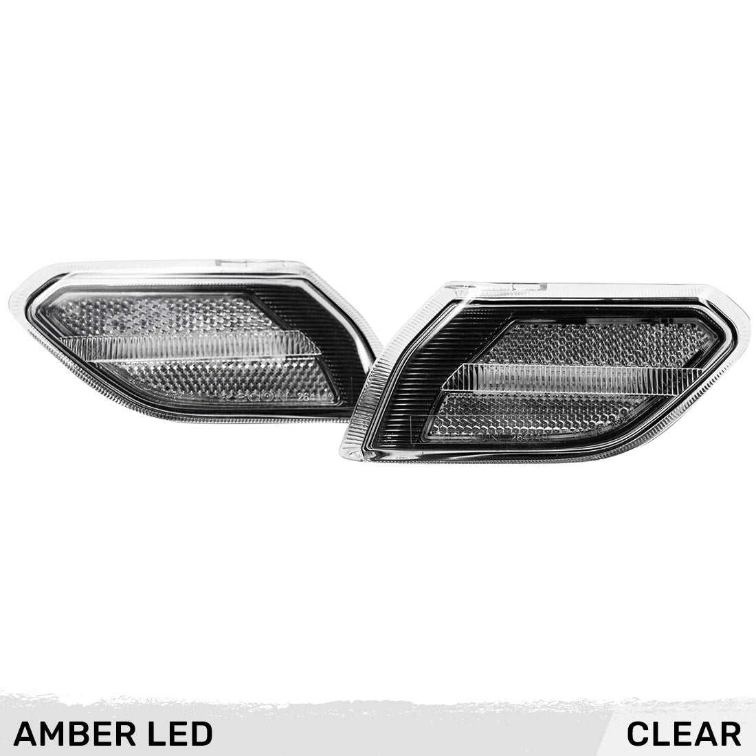 Jeep Wrangler JL & Gladiator 18-26 Front Fender Ultra Bright Side Marker LED Lights - Multiple Options