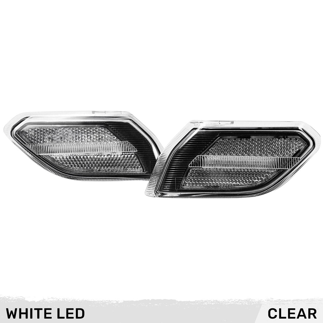 Jeep Wrangler JL & Gladiator 18-26 Front Fender Ultra Bright Side Marker LED Lights - Multiple Options