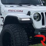 Jeep Wrangler JL & Gladiator 18-26 Front Fender Ultra Bright Side Marker LED Lights - Multiple Options