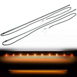 "Big Rig" Strobing Side Mounted High Power LED Light Bars User Selectable Control Amber or White - Multiple Sizes