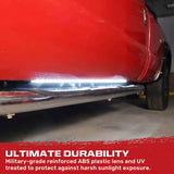 "Big Rig" Strobing Side Mounted High Power LED Light Bars User Selectable Control Amber or White - Multiple Sizes