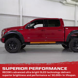 "Big Rig" Strobing Side Mounted High Power LED Light Bars User Selectable Control Amber or White - Multiple Sizes
