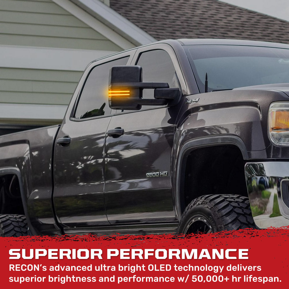 Chevy/GMC 14-19 Silverado & Sierra Side Mirror Lenses Scanning Amber Turn Signals - Multiple Options RECON Chevy/GMC 14-19 Silverado & Sierra Side Mirror Lenses Scanning Amber Turn Signals - Multiple Options Chevy/GMC 14-19 Silverado & Sierra Side Mirror Lenses Scanning Amber Turn Signals - Multiple Options Chevy/GMC 14-19 Silverado & Sierra Side Mirror Lenses Scanning Amber Turn Signals - Multiple Options Chevy/GMC 14-19 Silverado & Sierra Side Mirror Lenses Scanning Amber Turn Signals - Multiple Options