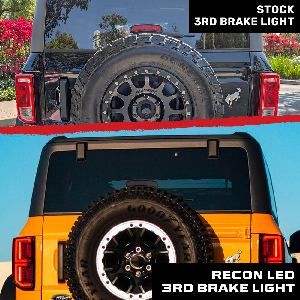 Ford 21-26 Bronco Ultra High Power Red LED 3rd Brake Light Kit - Multiple Options RECON Ford 21-26 Bronco Ultra High Power Red LED 3rd Brake Light Kit - Multiple Options Ford 21-26 Bronco Ultra High Power Red LED 3rd Brake Light Kit - Multiple Options Ford 21-26 Bronco Ultra High Power Red LED 3rd Brake Light Kit - Multiple Options Ford 21-26 Bronco Ultra High Power Red LED 3rd Brake Light Kit - Multiple Options