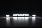 GMC & Chevy 02-07 3-Piece Cab Roof Light Kit Strobe LED White & Amber - Multiple Lens
