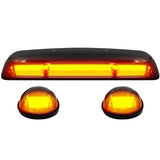 GMC & Chevy 02-07 Heavy Duty 3-PC Cab Roof Light Kit 2-Way Front & Rear Facing Ultra High Power OLEDs - Multiple Options