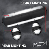 GMC & Chevy 02-07 Heavy Duty 3-PC Cab Roof Light Kit 2-Way Front & Rear Facing Ultra High Power OLEDs - Multiple Options