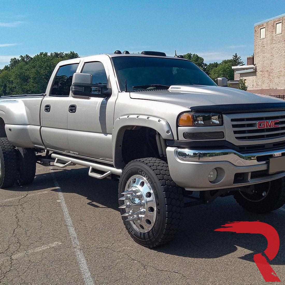 GMC & Chevy 02-07 Heavy Duty 3-PC Cab Roof Light Kit 2-Way Front & Rear Facing Ultra High Power OLEDs - Multiple Options