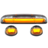 GMC & Chevy 02-07 Heavy Duty 3-PC Cab Roof Light Kit 2-Way Front & Rear Facing Ultra High Power OLEDs - Multiple Options