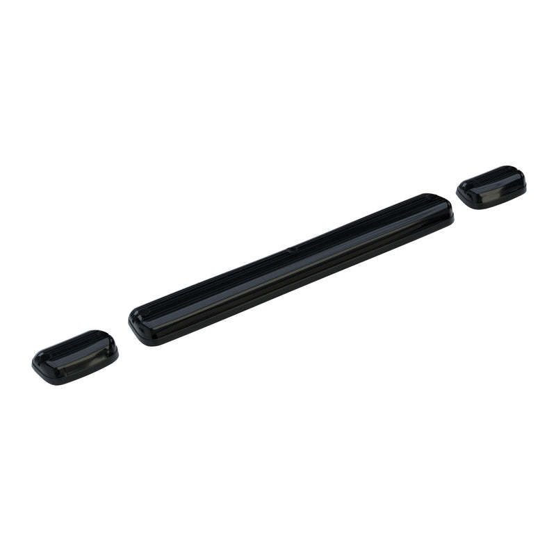 GMC & Chevy 07-14 3-Piece Cab Roof Light Kit Strobe LED White & Amber - Multiple Lens