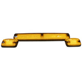 GMC & Chevy 07-14 3-Piece Cab Roof Light Kit Strobe LED White & Amber - Multiple Lens