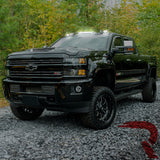 GMC & Chevy 15-19 Heavy-Duty 3 Piece Cab Roof Light Kit 2-Way Front & Rear Facing Ultra High-Power LEDs - Multiple Lens & Colors