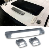 GMC & Chevy 15-19 Heavy-Duty 3 Piece Cab Roof Light Kit 2-Way Front & Rear Facing Ultra High-Power LEDs - Multiple Lens & Colors