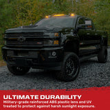 GMC & Chevy 15-19 Heavy-Duty 3 Piece Cab Roof Light Kit 2-Way Front & Rear Facing Ultra High-Power LEDs - Multiple Lens & Colors