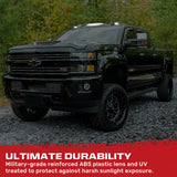 GMC & Chevy 15-19 Heavy-Duty 3 Piece Cab Roof Light Kit 2-Way Front & Rear Facing Ultra High-Power LEDs - Multiple Lens & Colors