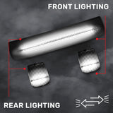 GMC & Chevy 15-19 Heavy-Duty 3 Piece Cab Roof Light Kit 2-Way Front & Rear Facing Ultra High-Power LEDs - Multiple Lens & Colors