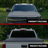GMC & Chevy 15-19 Heavy-Duty 3 Piece Cab Roof Light Kit 2-Way Front & Rear Facing Ultra High-Power LEDs - Multiple Lens & Colors
