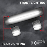 GMC & Chevy 15-19 Heavy-Duty 3 Piece Cab Roof Light Kit 2-Way Front & Rear Facing Ultra High-Power LEDs - Multiple Lens & Colors