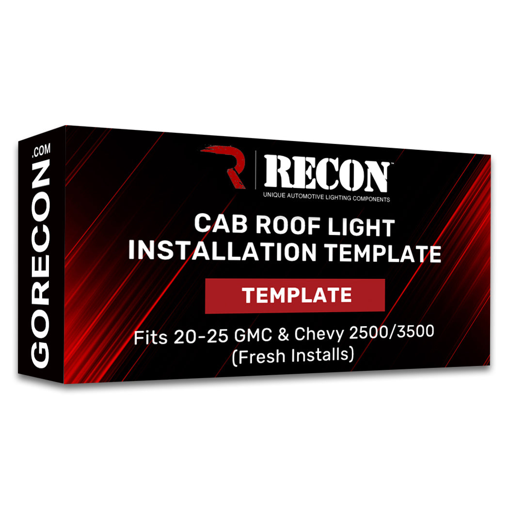 Template For Installing GMC & Chevy Cab Roof Lights Part # 264158X Series (Fresh Installs) GoRECON Template For Installing GMC & Chevy Cab Roof Lights Part # 264158X Series (Fresh Installs) Template For Installing GMC & Chevy Cab Roof Lights Part # 264158X Series (Fresh Installs) Template For Installing GMC & Chevy Cab Roof Lights Part # 264158X Series (Fresh Installs) Template For Installing GMC & Chevy Cab Roof Lights Part # 264158X Series (Fresh Installs)