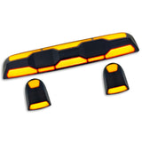 RECON - GMC & Chevy 20-26 (4th Gen) Heavy-Duty 3-Pc Cab Roof Light Set 2-Way Front & Rear Facing Ultra High-Power LED (ATTN: For models that DID NOT come with factory cab roof lights) - Multiple Options