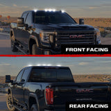 RECON - GMC & Chevy 20-26 (4th Gen) Heavy-Duty 3-Pc Cab Roof Light Set 2-Way Front & Rear Facing Ultra High-Power LED (ATTN: For models that DID NOT come with factory cab roof lights) - Multiple Options