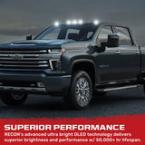 RECON - GMC & Chevy 20-26 (4th Gen) Heavy-Duty 3-Pc Cab Roof Light Set 2-Way Front & Rear Facing Ultra High-Power LED (ATTN: For models that DID NOT come with factory cab roof lights) - Multiple Options