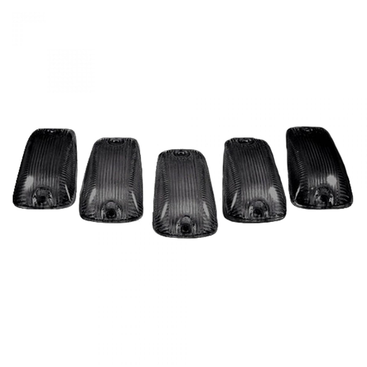 GMC & Chevy 88-02 Amber LED Cab Roof Light 5-Piece Set with Smoked Lens
