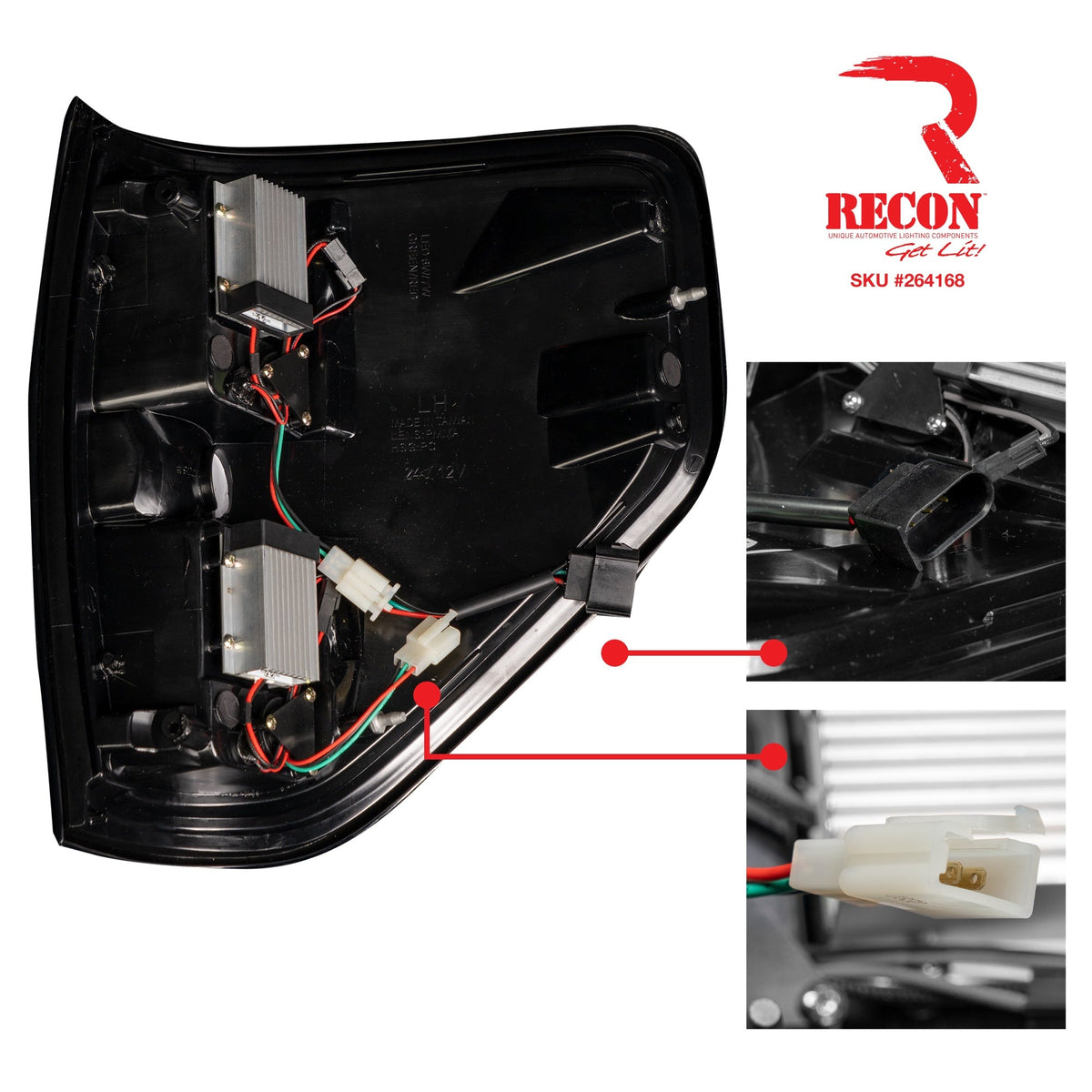 Ford F150 & Raptor 09-14 Ultra Bright LED Tail Lights - Multiple Lens