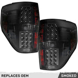 Ford F150 & Raptor 09-14 Ultra Bright LED Tail Lights - Multiple Lens