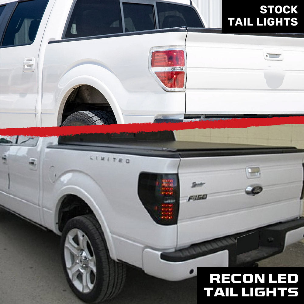 Ford F150 & Raptor 09-14 Ultra Bright LED Tail Lights - Multiple Lens