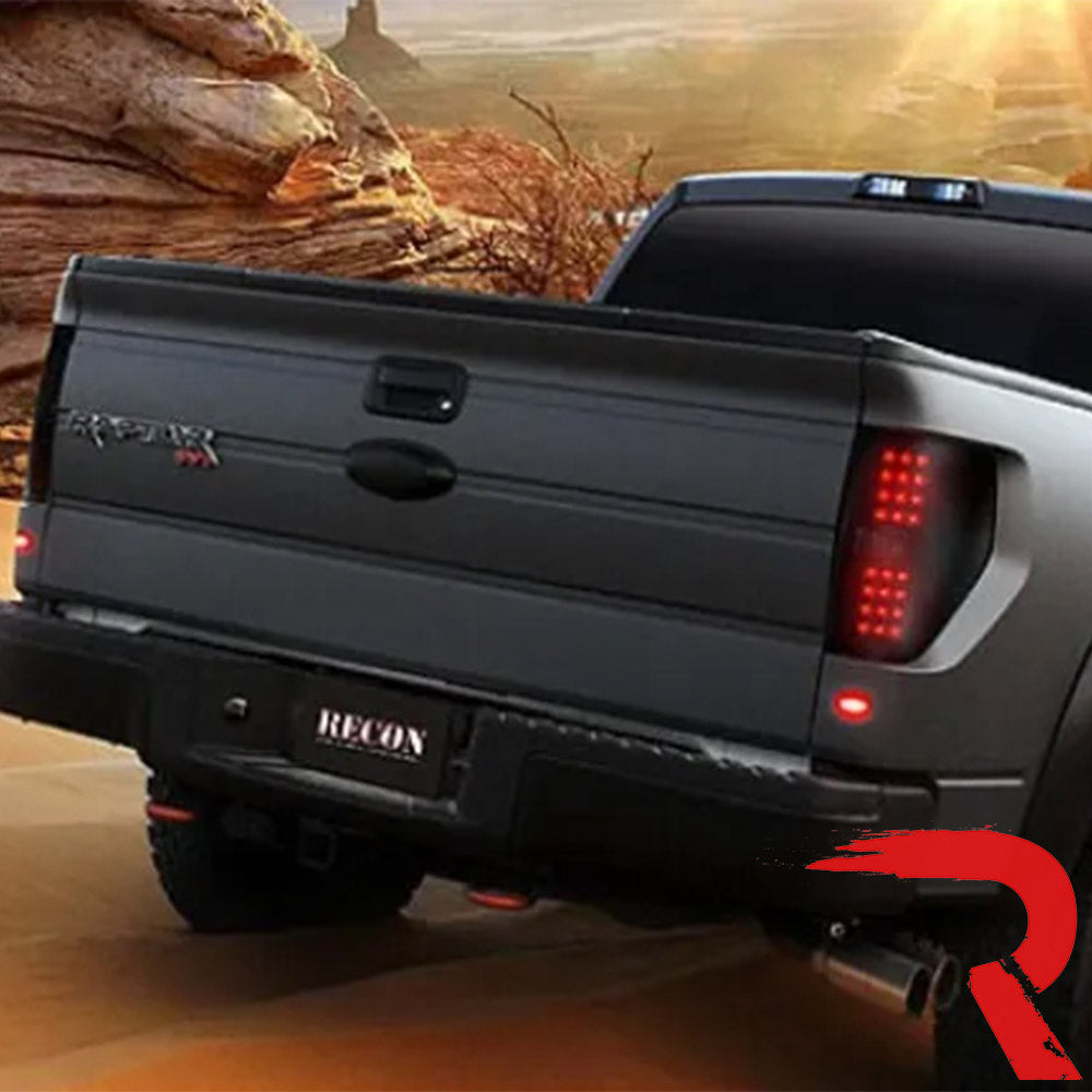 Ford F150 & Raptor 09-14 Ultra Bright LED Tail Lights - Multiple Lens