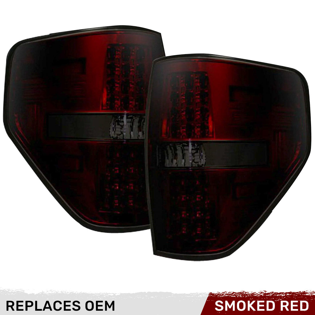Ford F150 & Raptor 09-14 Ultra Bright LED Tail Lights - Multiple Lens
