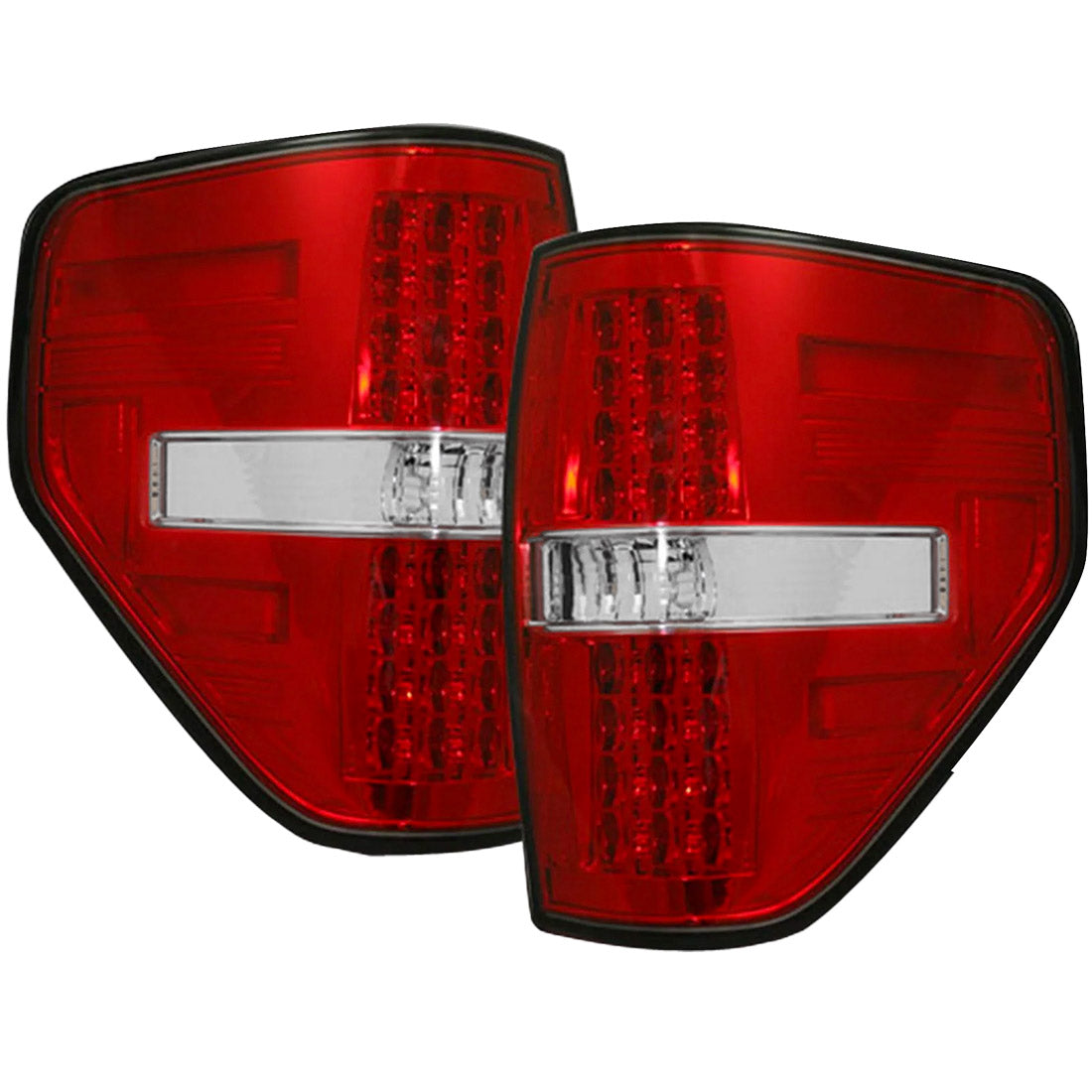 Ford F150 & Raptor 09-14 Ultra Bright LED Tail Lights - Multiple Lens