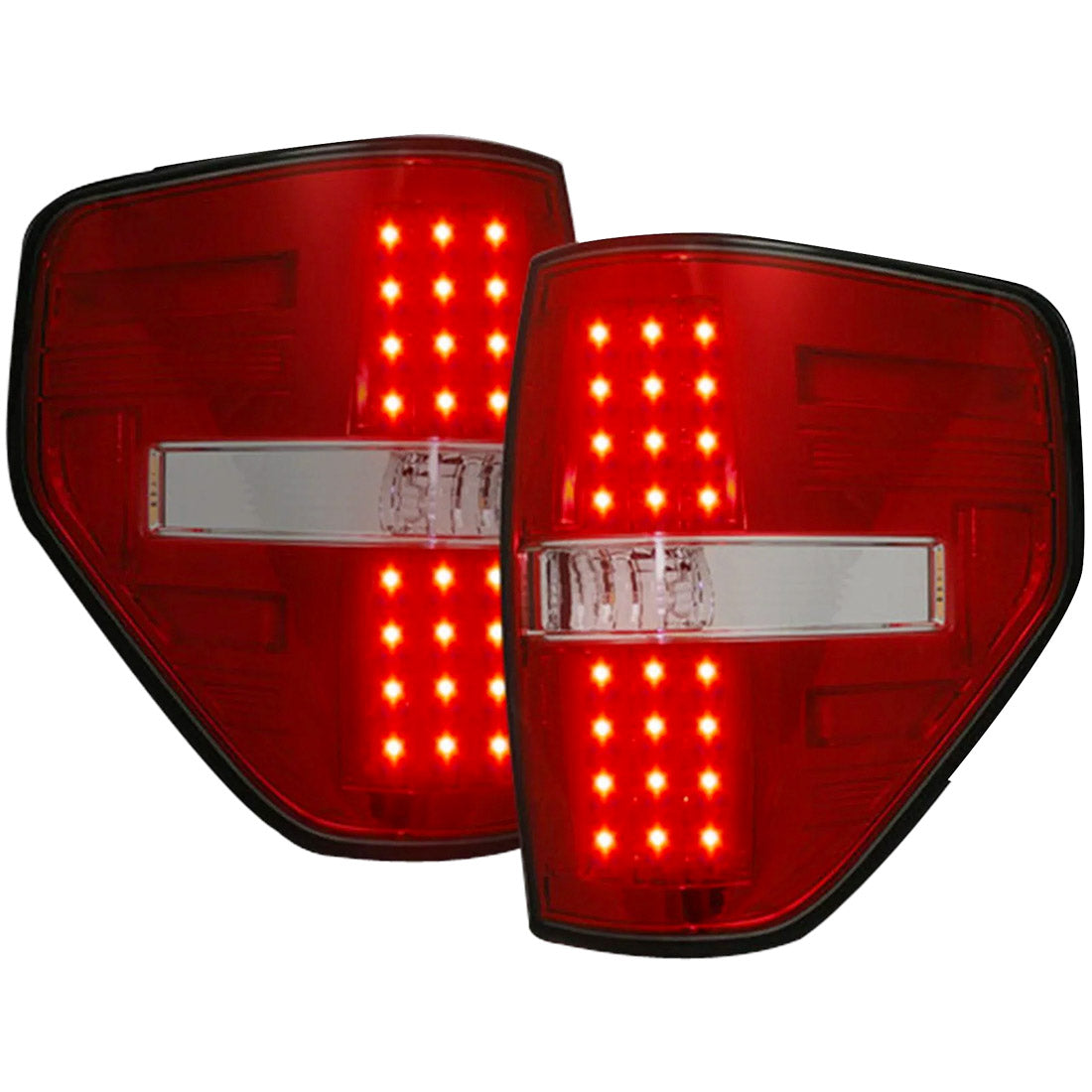 Ford F150 & Raptor 09-14 Ultra Bright LED Tail Lights - Multiple Lens