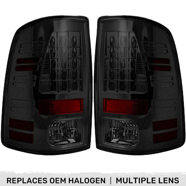Dodge RAM 2500/3500 10-18 LED Tail Lights (Replaces Factory/OEM Halogen Only) - Multiple Lens RECON Dodge RAM 2500/3500 10-18 LED Tail Lights (Replaces Factory/OEM Halogen Only) - Multiple Lens Dodge RAM 2500/3500 10-18 LED Tail Lights (Replaces Factory/OEM Halogen Only) - Multiple Lens Dodge RAM 2500/3500 10-18 LED Tail Lights (Replaces Factory/OEM Halogen Only) - Multiple Lens Dodge RAM 2500/3500 10-18 LED Tail Lights (Replaces Factory/OEM Halogen Only) - Multiple Lens