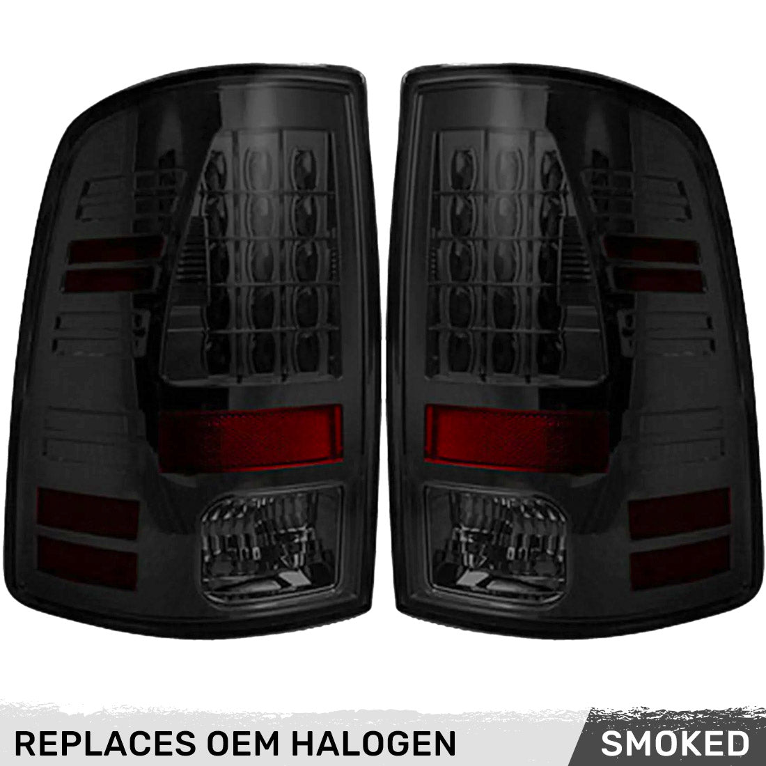 Dodge RAM 1500 09-18 LED Tail Lights (Replaces Factory/OEM Halogen Only) - Multiple Lens RECON Dodge RAM 1500 09-18 LED Tail Lights (Replaces Factory/OEM Halogen Only) - Multiple Lens Dodge RAM 1500 09-18 LED Tail Lights (Replaces Factory/OEM Halogen Only) - Multiple Lens Dodge RAM 1500 09-18 LED Tail Lights (Replaces Factory/OEM Halogen Only) - Multiple Lens Dodge RAM 1500 09-18 LED Tail Lights (Replaces Factory/OEM Halogen Only) - Multiple Lens